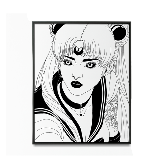 Dark Sailor Print