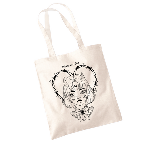 Demon Girl Tote Bag